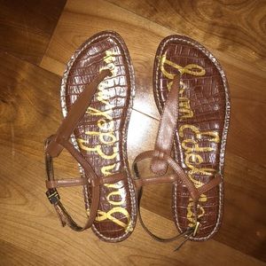 Brown Thong Sandals